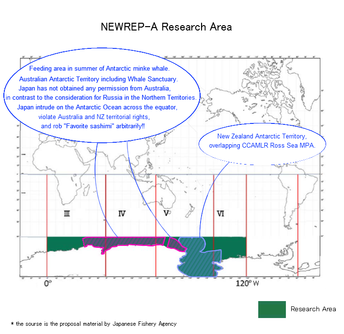 Japan's Double standard of NEWREP-A